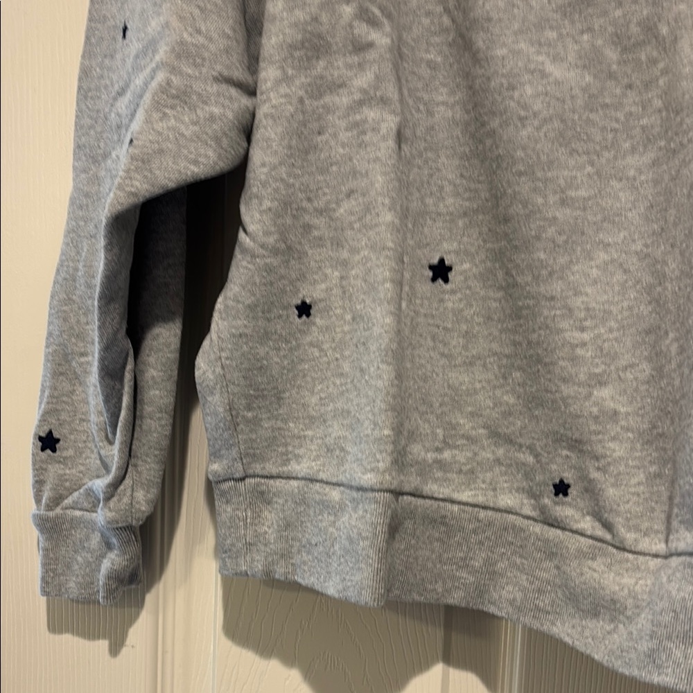 GAP Navy Blue Embroidered Star Sweatshirt - Picture 3 of 4